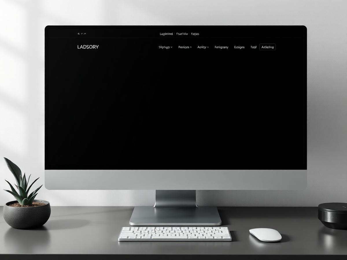 Professional Brand Website preview