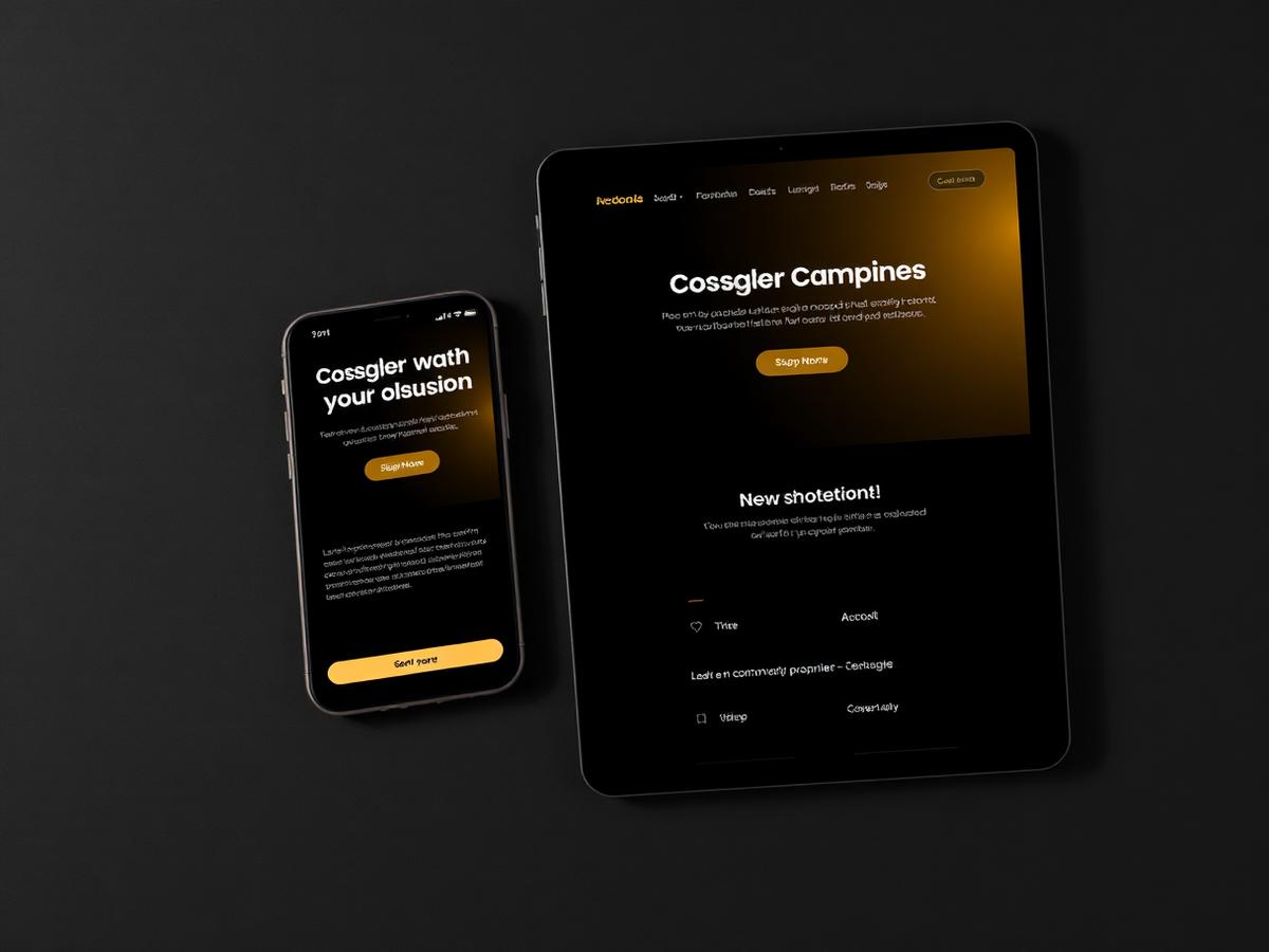 Conversion Landing Page preview